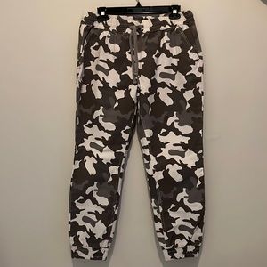 90’S CAMO TWILL COTTON JOGGER
